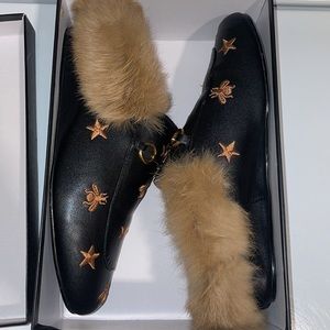 Amazon Womens. Fur lined Mules, loafers, slippers